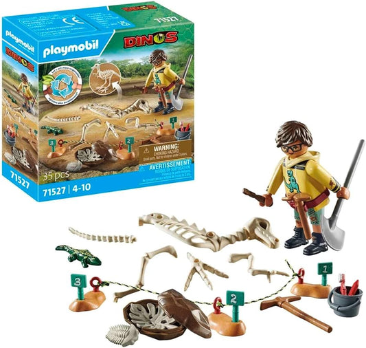 71527 Archaeological Dig with Dinosaur Skeleton