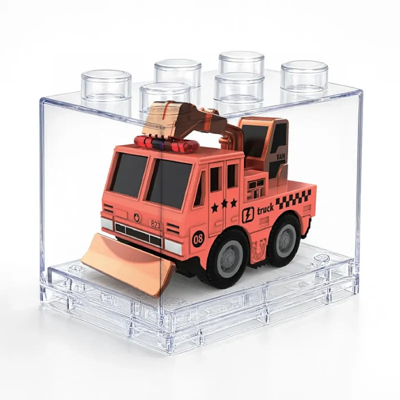 Pull-back Construction Vehicle in Case (Assorted Styles)