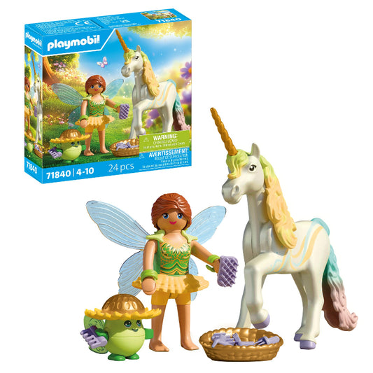 71840 Rainbow Flower Unicorn & Fairy