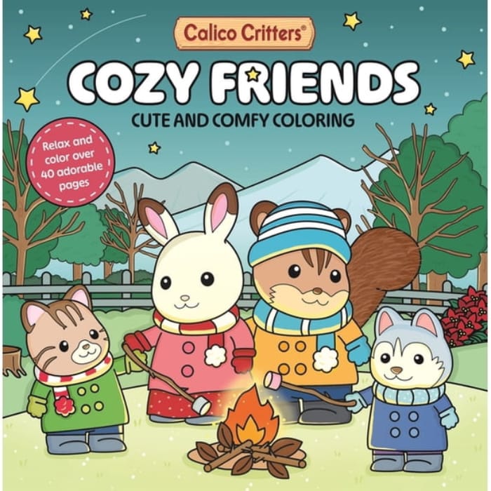 Calico Critters: Cozy Friends Coloring Book