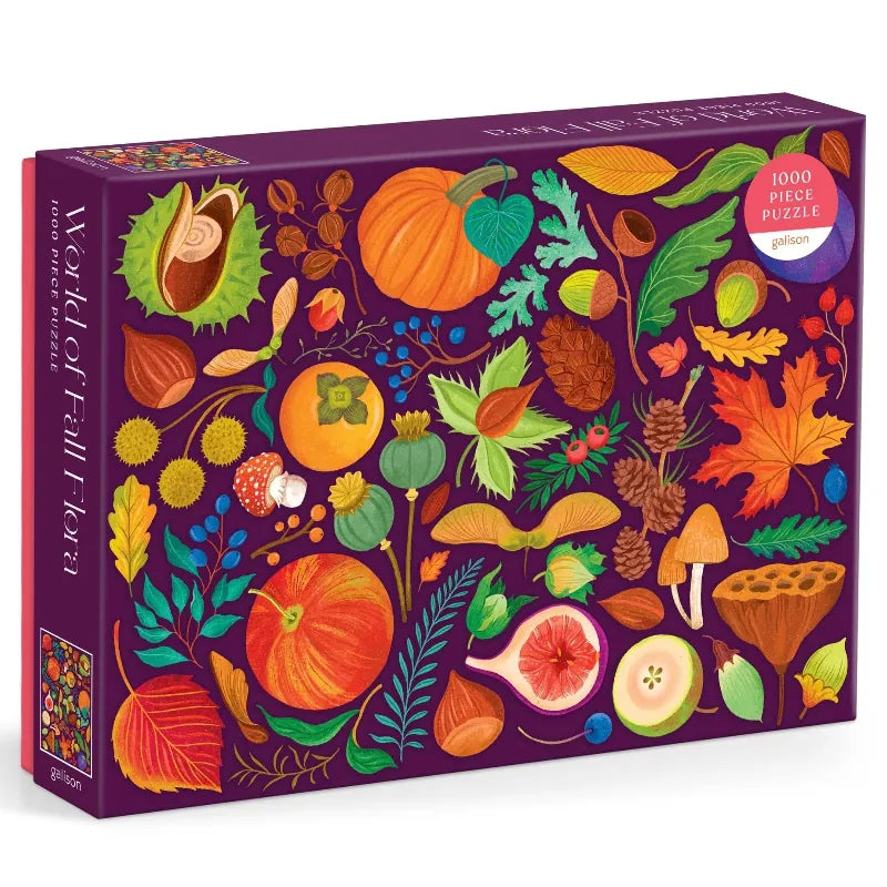 World of Fall Flora 1000 Piece Puzzle