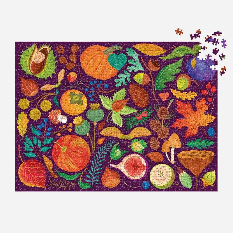 World of Fall Flora 1000 Piece Puzzle