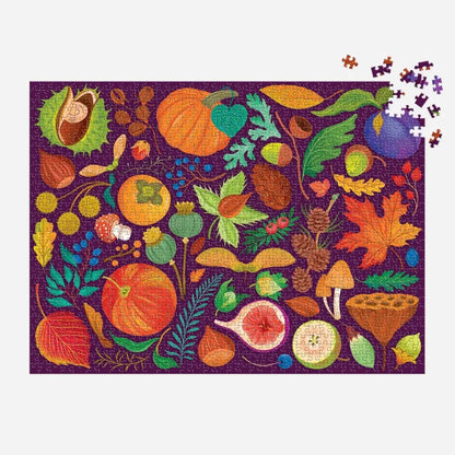 World of Fall Flora 1000 Piece Puzzle