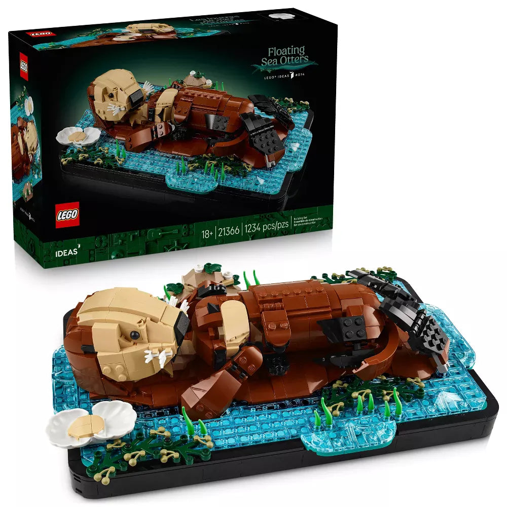 21366 Ideas: Floating Sea Otters