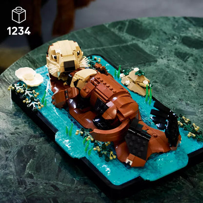 21366 Ideas: Floating Sea Otters