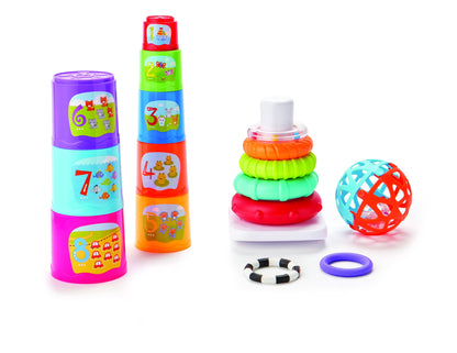 Kidoozie Infant Sensory Toys Little Learner's Trio