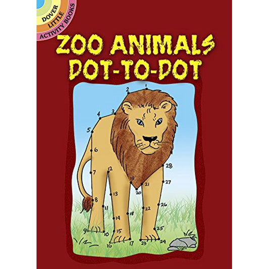 Zoo Animals Dot-to-Dot Activity Book