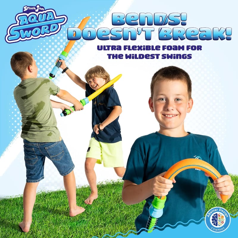 ABetter Design Company Water Toys Aqua Sword (Assorted Colors)