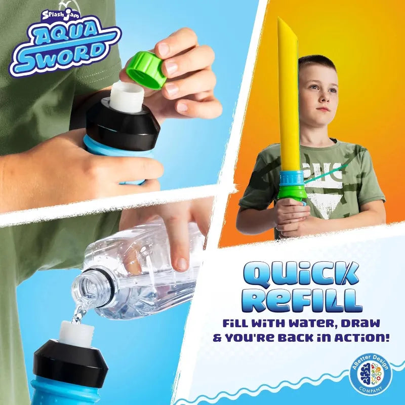 ABetter Design Company Water Toys Aqua Sword (Assorted Colors)