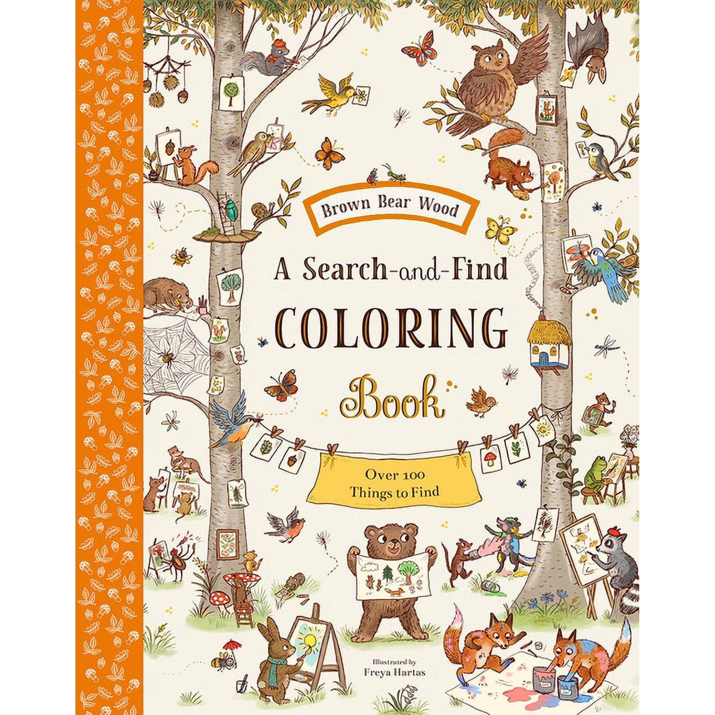 Abrams Activity Books Default Brown Bear Wood: A Search-and-Find Coloring Book