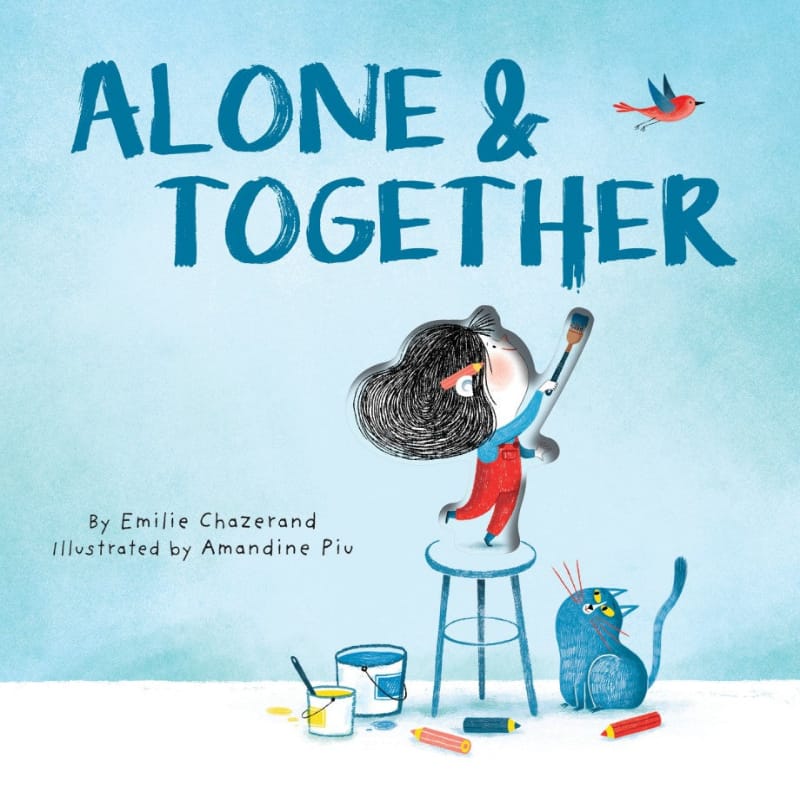Abrams Hardcover Books Alone & Together: A Die-Cut Peek-Through Picture Book