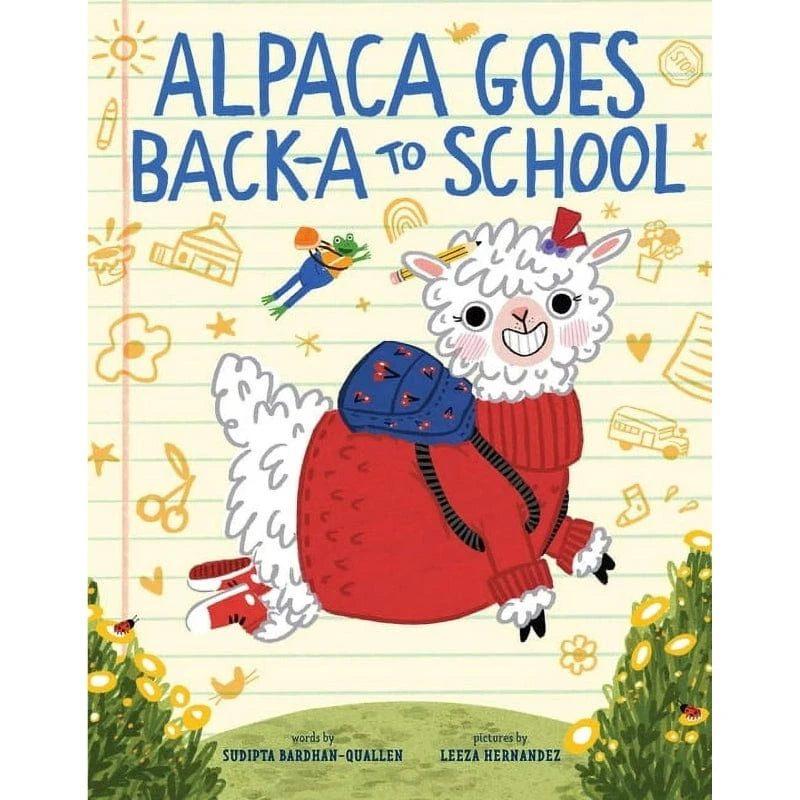 Abrams Hardcover Books Default Alpaca Goes Back-a to School