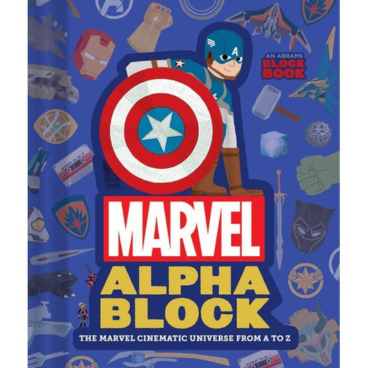 Abrams Hardcover Books Marvel Alphablock