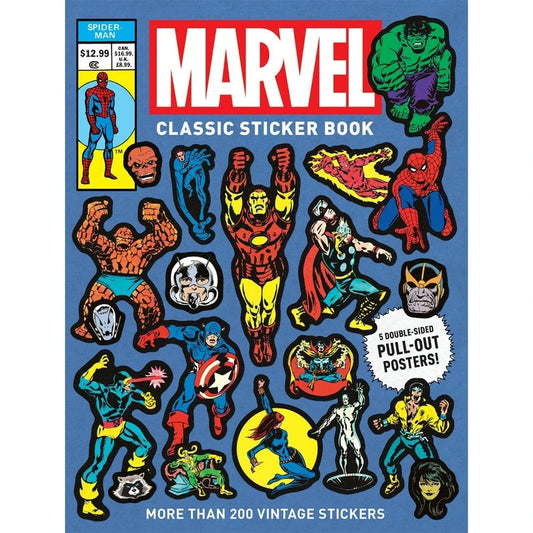 Abrams Sticker Books Marvel Classic Sticker Book