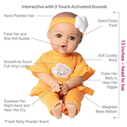 Adora Dolls Dolls NurtureTime Baby - Sweet Orange