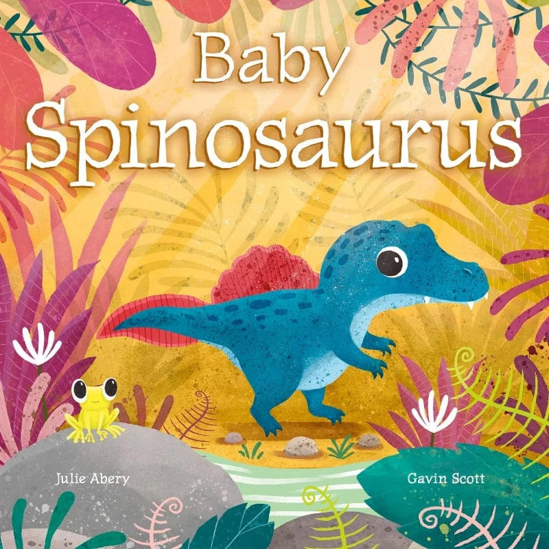 Amicus Ink Board Books Baby Spinosaurus  (Board Book)