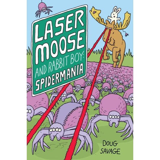 Andrews McMeel Publishing Graphic Novel Books Default Laser Moose and Rabbit Boy: Spidermania (Book #5)