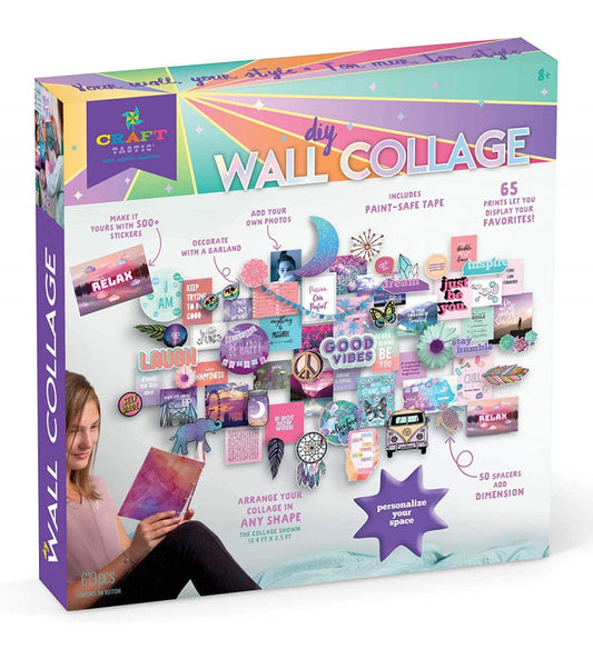 Ann Williams Art & Craft Activity Kits Default Craft-tastic - Design Your Own Wall Collage