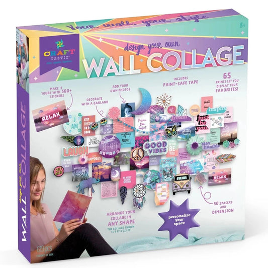 Ann Williams Art & Craft Activity Kits Default Craft-tastic - Design Your Own Wall Collage