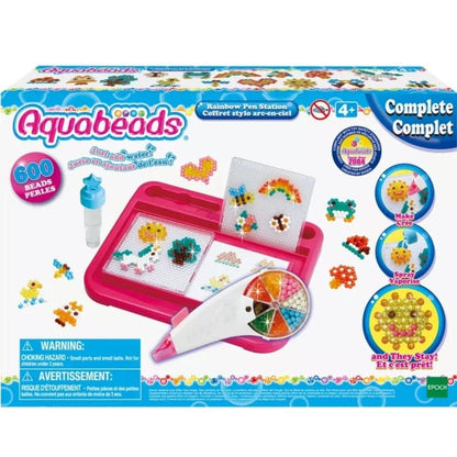 Aquabeads Bead Art & Craft Kits Default Aquabeads Rainbow Pen Station