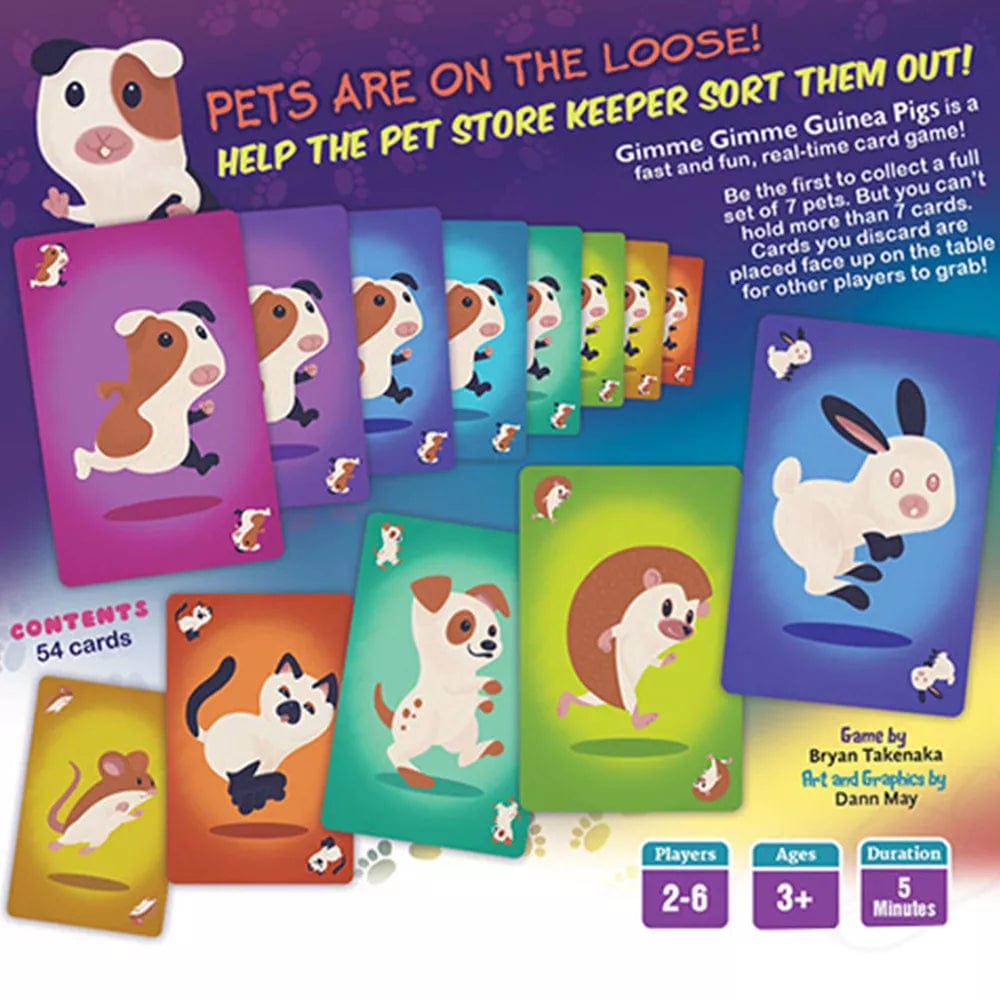 Asmodee Card Games Default Gimme Gimme Guinea Pigs