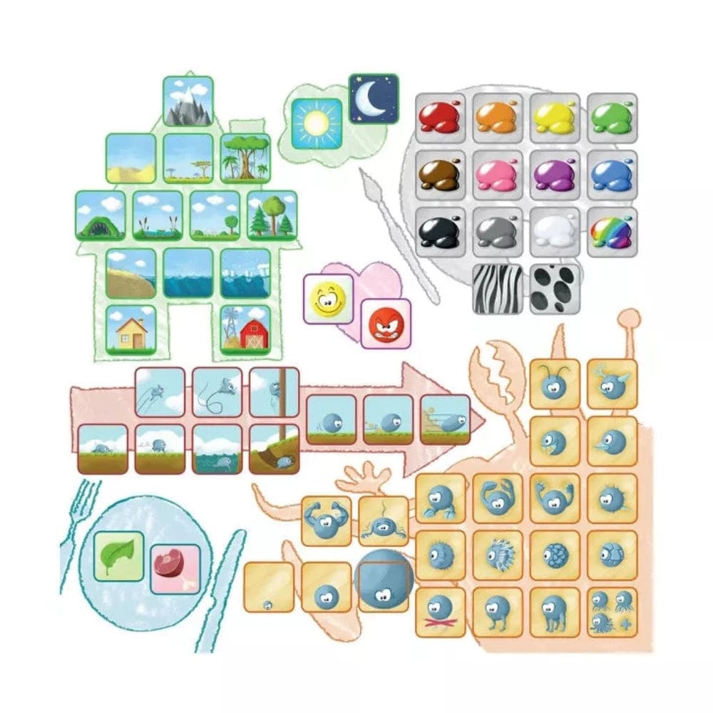 Asmodee Cooperative Games Concept Kids - Animals Board Game