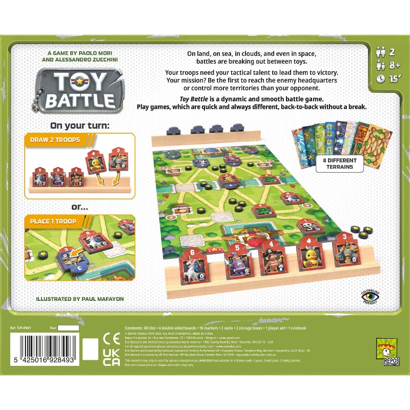 Asmodee Strategy Games Toy Battle