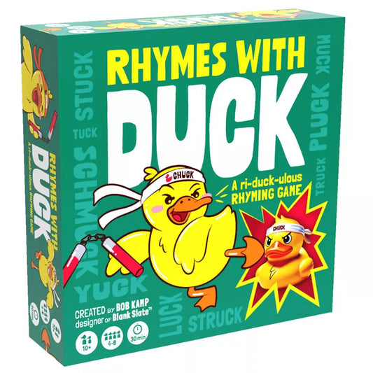Asmodee Word Games Rhymes with Duck