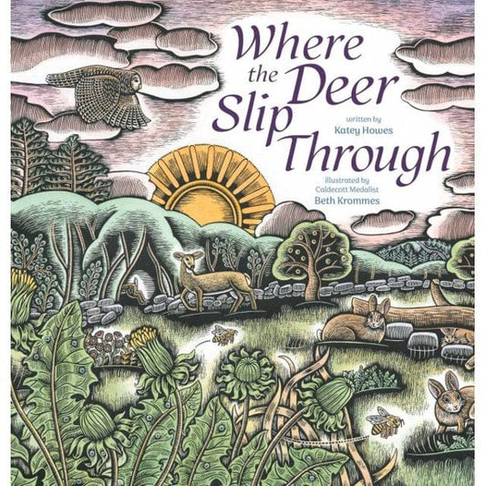 Beach Lane Books Hardcover Books Where the Deer Slip Through