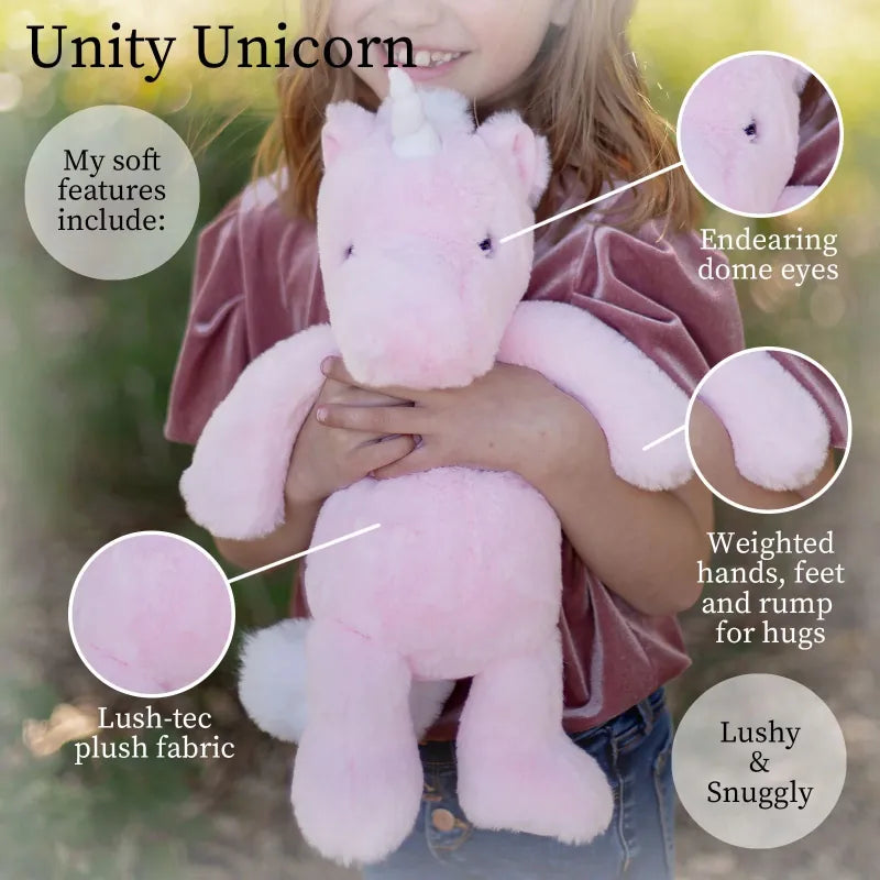 Beverly Hills Teddy Bear Company Plush Dinosaurs Unity Rose Pink Unicorn Lushee