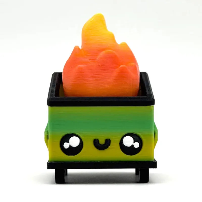 Bippits by Bumpa Fidget Toys Dumpster Fire Clicker