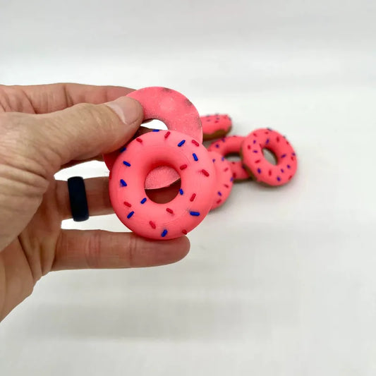 Bippits by Bumpa Fidget Toys SugarGlider - Donut Slider (Assorted Colors)