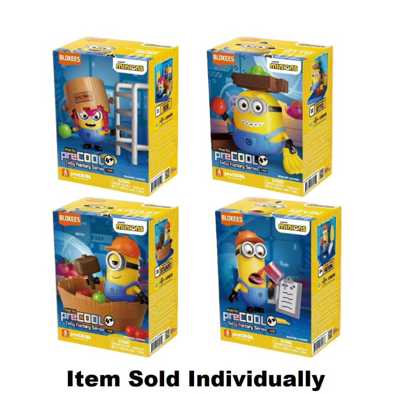 Blokees Gift Minions Jelly Factory Series 1 Box (Assorted Styles)