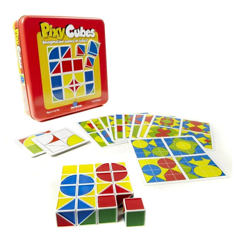 Blue Orange Brain Teaser Games Default Pixy Cubes