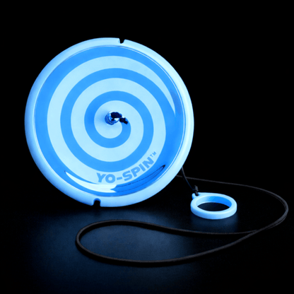 Blue Orange Games Physical Play Yo-Spin Metallic Blue