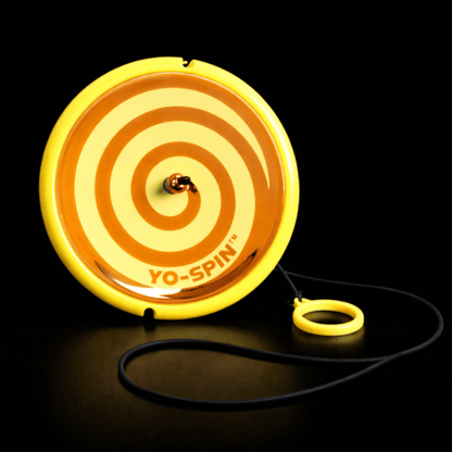 Blue Orange Games Physical Play Yo-Spin Metallic Yellow
