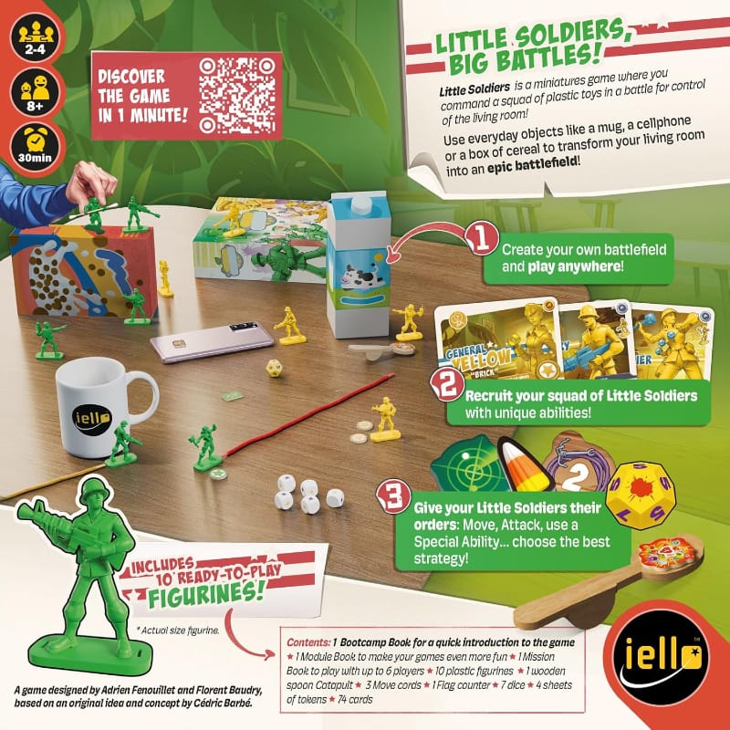 Blue Orange Games Strategy Games Little Soldiers