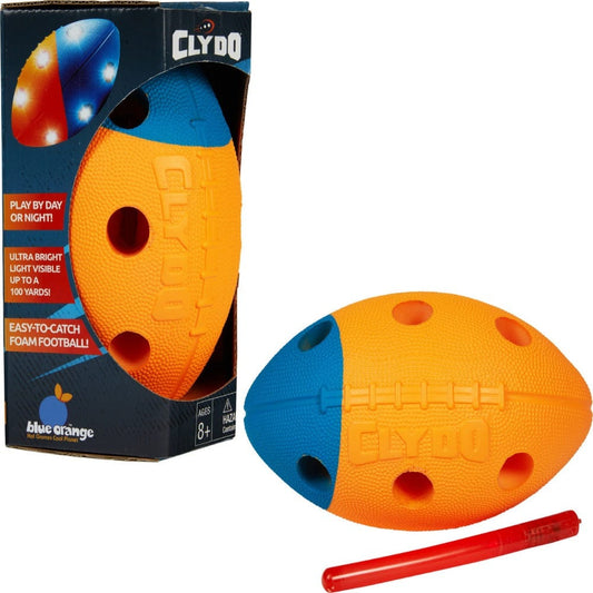 Blue Orange Physical Play Clydo Light Up Football