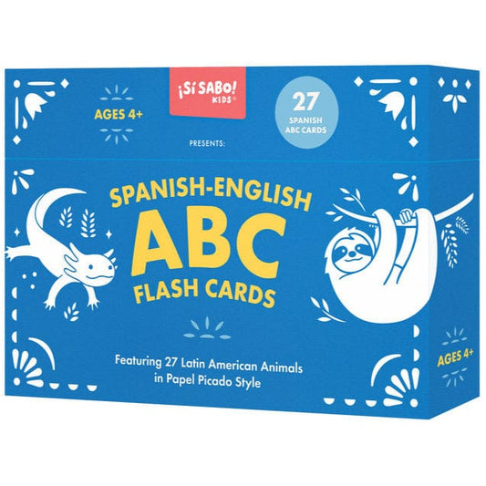 Blue Star Press Flash Cards Default Spanish-English ABC Flash Cards
