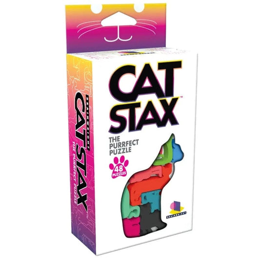 Brainwright Brain Teaser Games Cat Stax Game