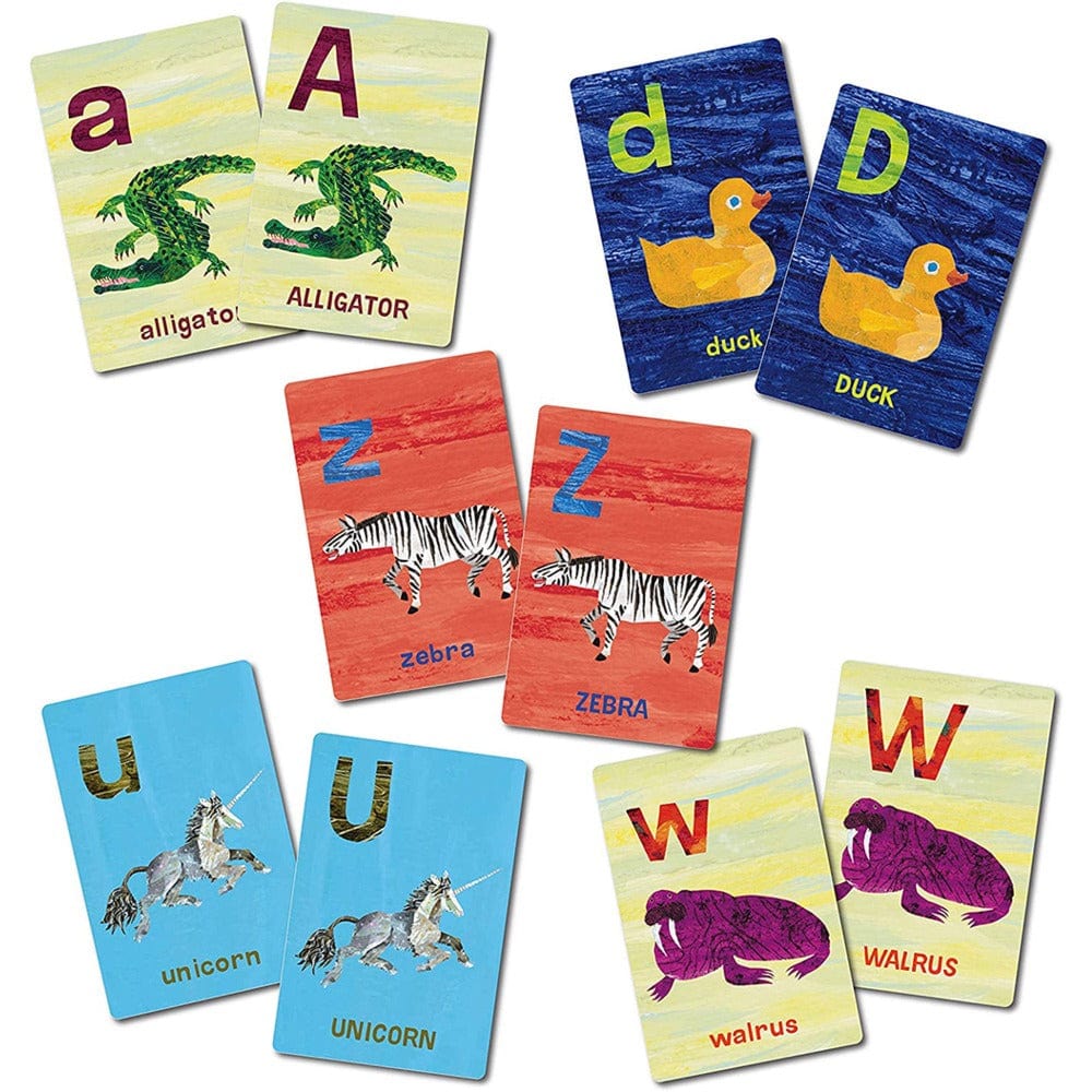 Briarpatch Card Games The World of Eric Carle: Alphabet Go Fish Card Game