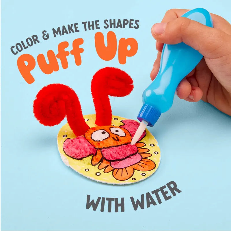 Bright Stripes Activity Books Puffy Pages