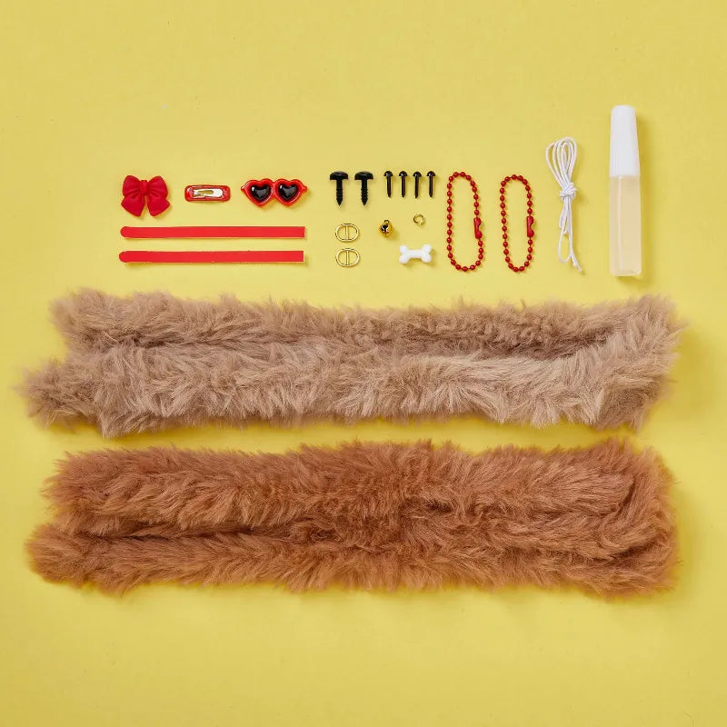 Bright Stripes Art & Craft Activity Kits DIY Chenille Cuties - Puppies
