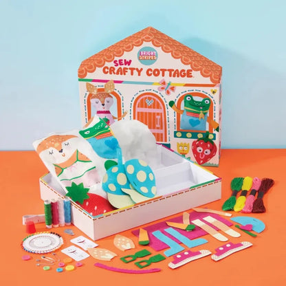 Bright Stripes Art & Craft Activity Kits Sew Crafty Cottage
