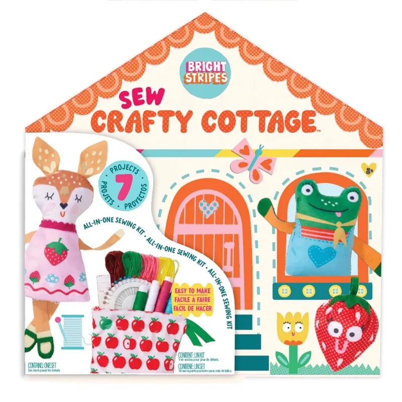 Bright Stripes Art & Craft Activity Kits Sew Crafty Cottage