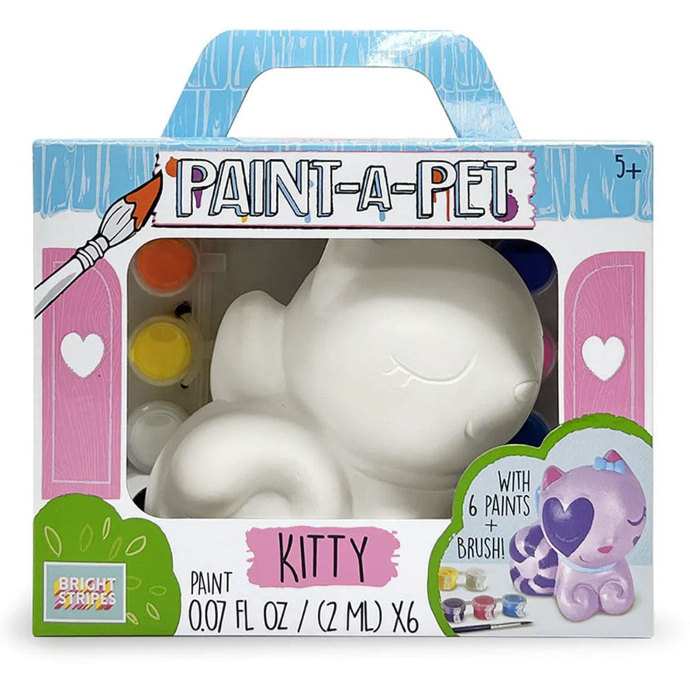 Bright Stripes Coloring & Painting Kits Default Paint A Pet - Kitty