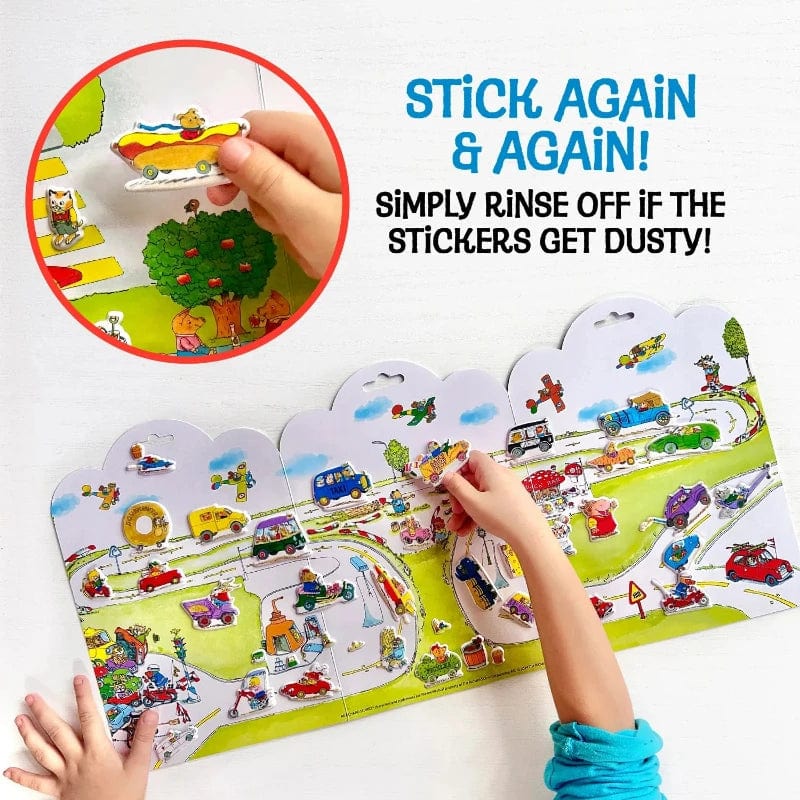 Bright Stripes Sticker Activity Sets Default Busy Town Puffy Sticker Play Set