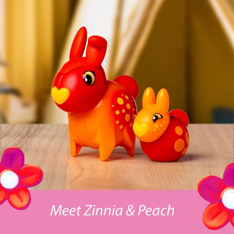 Brio Dolls Flora: Zinnia & Peach