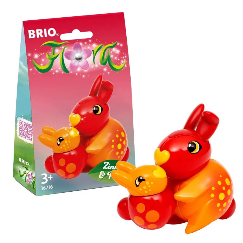 Brio Dolls Flora: Zinnia & Peach