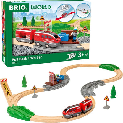 Brio Train Playsets 36102 Pull-Back Train Set